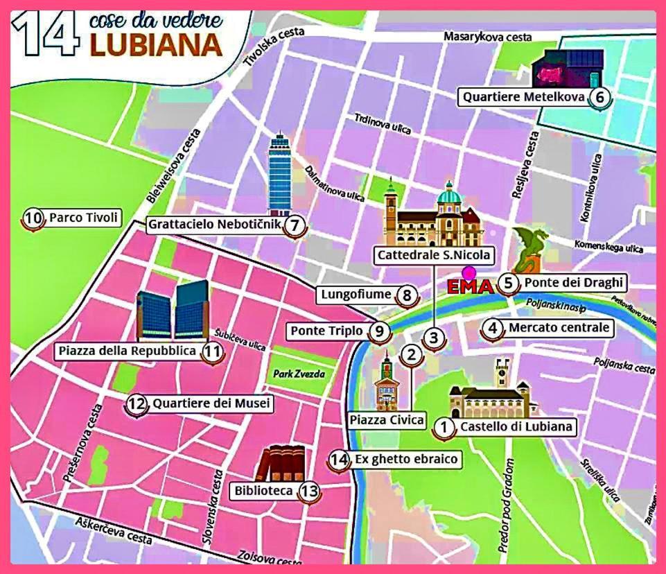Apartment Ema Ljubljana Eksteriør bilde
